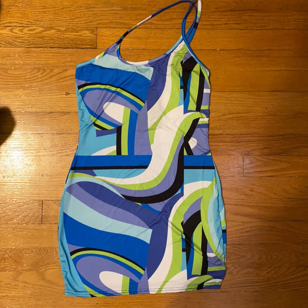Pretty little things retro mini dress